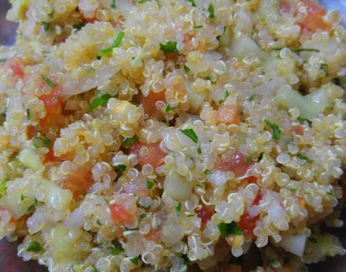 ▷ Tabule de quinoa vegano fácil, sin glúten y delicioso - Tu Receta Vegana