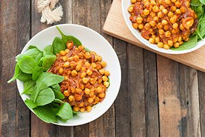 Recetas con garbanzos veganas
