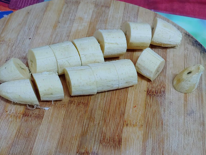 pastelón de plátano maduro vegano sin carne molida