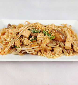 Receta de Pad Thai vegano al wok